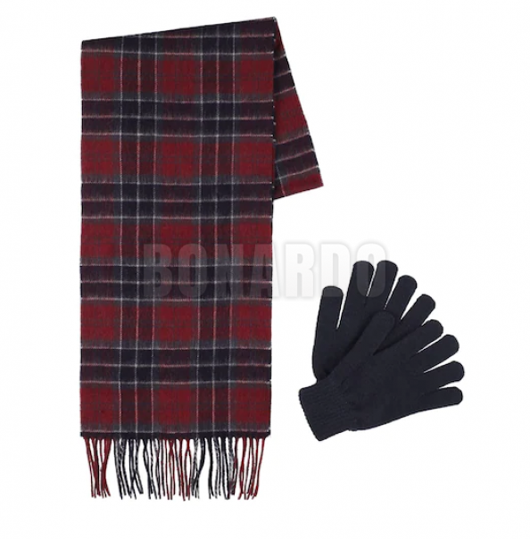 BARBOUR SET SCIARPA+GUANTI