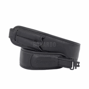 BLASER CINGHIA TRAPORTO CARABINA NEOPRENE PELLE NERA