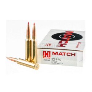 HORNADY MUNIZ. CAL. 300 PRC ELD MATCH 225GRS
