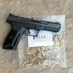 RUGER PISTOLA MOD.57 CAL.5,7X28 CON BOSSOLI