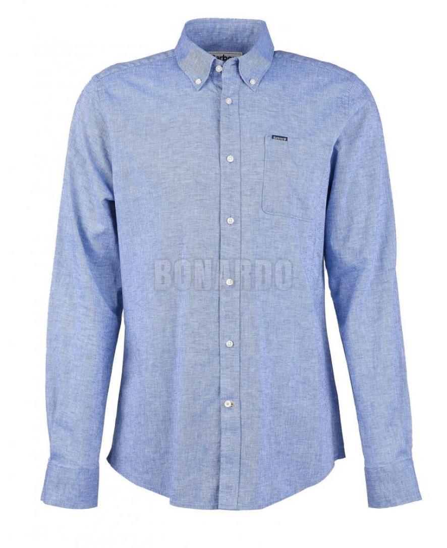 BARBOUR CAMICIA NELSON BLUE