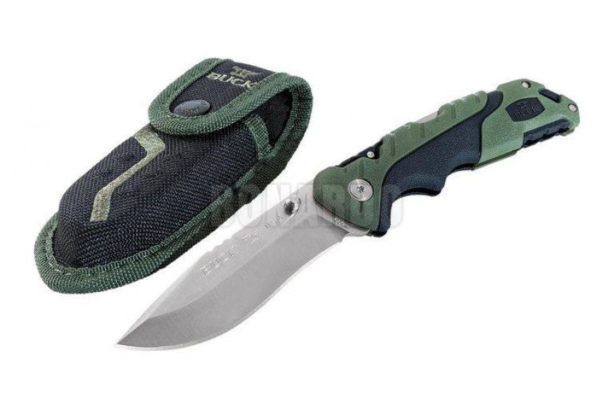 BUCK COLTELLO FOLDING PURSUIT LARGE GREEN 0659GRS