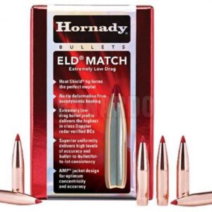 HORNADY PALLA ELD MATCH CAL.6,5mm 140grs conf100