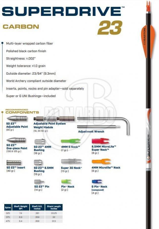 EASTON ASTA SUPERDRIVE 23