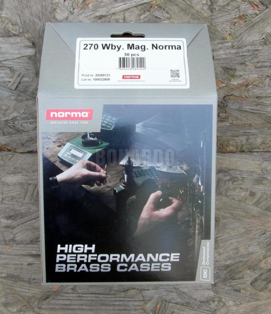 NORMA BOSSOLI CAL.270WBY CONF. 50 PZ