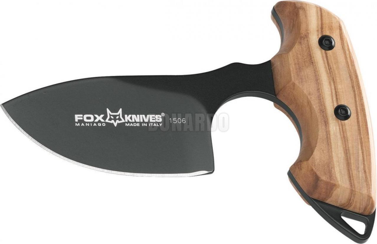 FOX EUROPEAN HUNTER FIXED KNIFE DROP POINT OLIVE GRIP 1506 OL