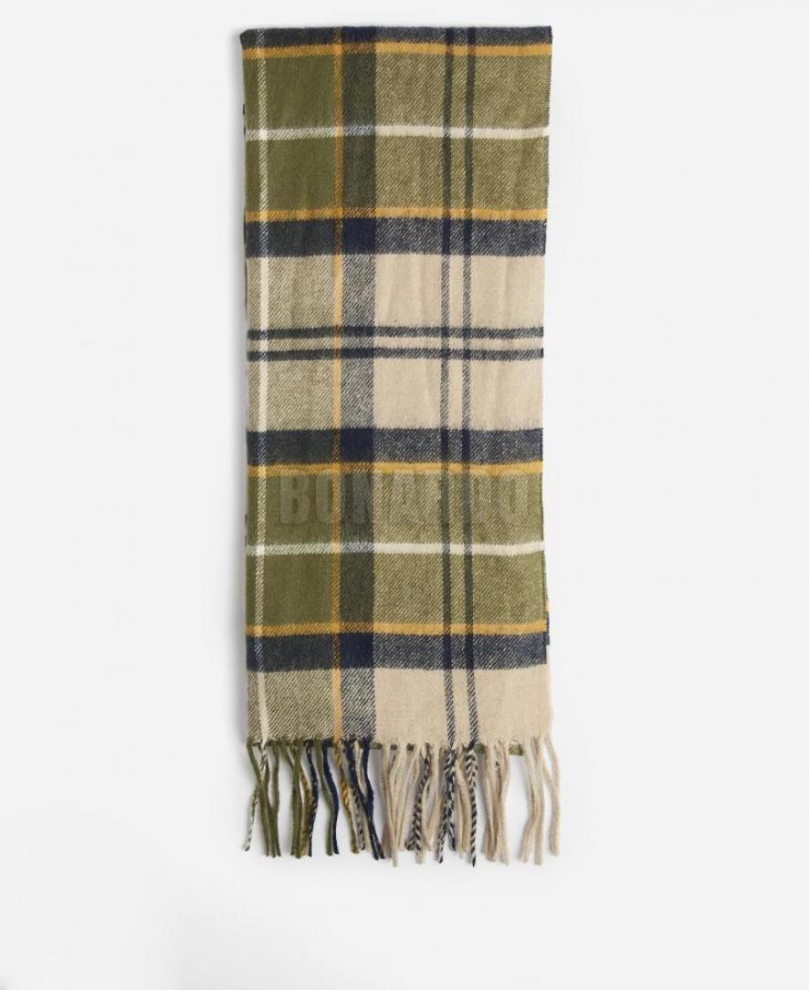 BARBOUR SCIARPA YAXLEY TARTAN