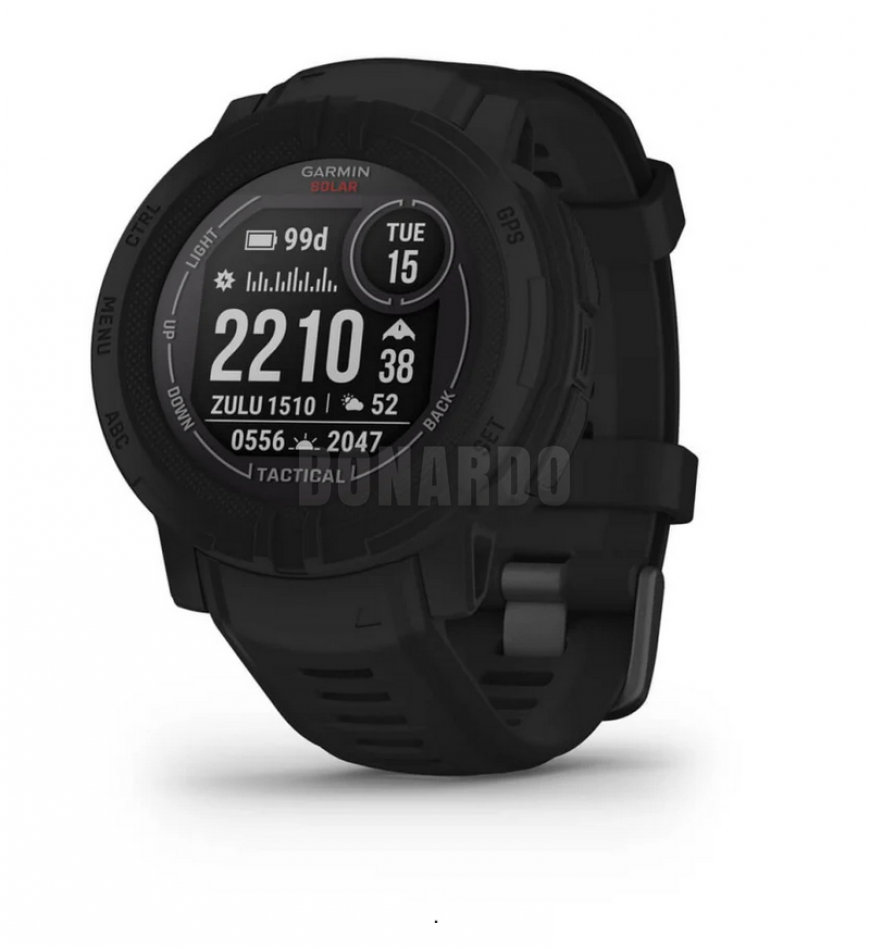 GARMIN OROLOGIO INSTINCT 2 SOLAR TACTICAL BLACK