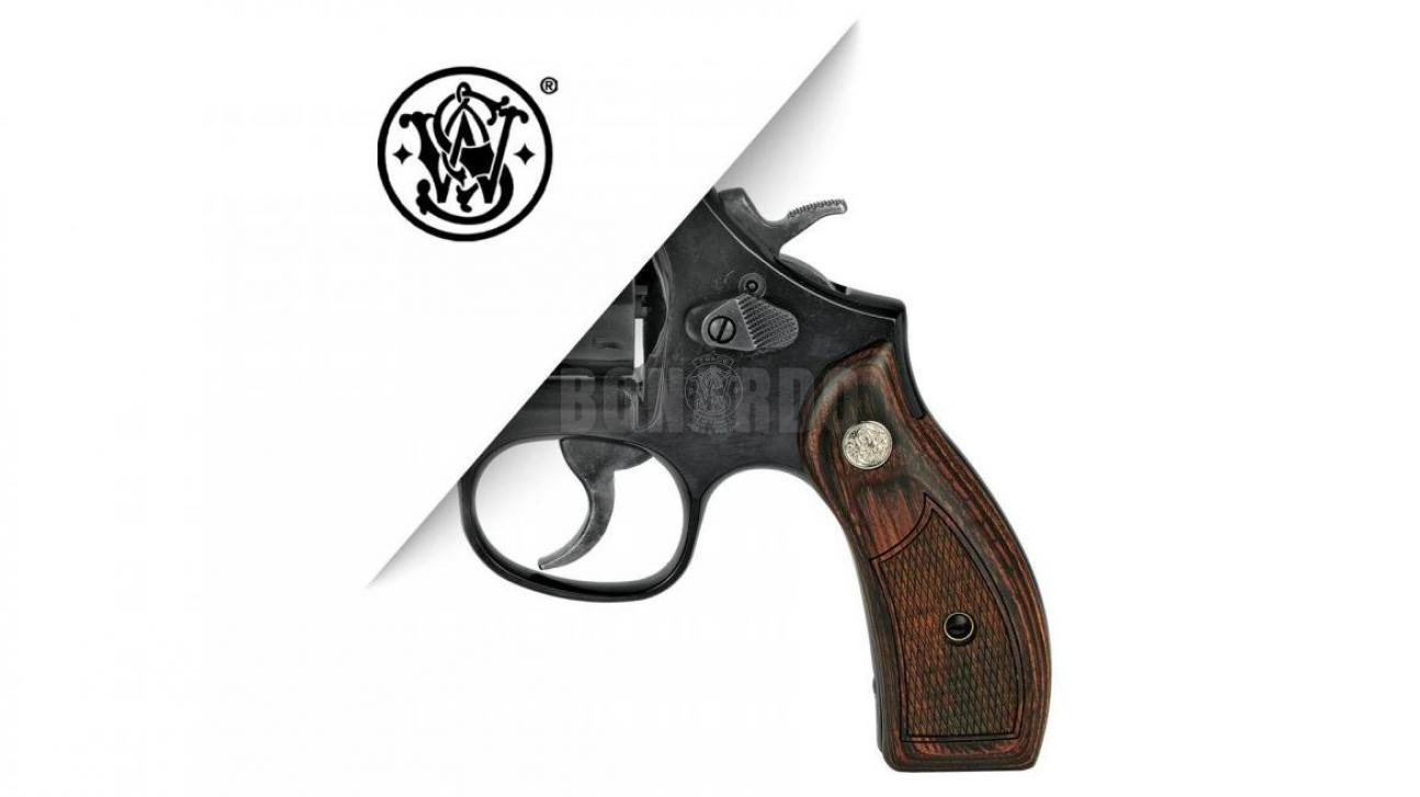 SMITH & WESSON GUANCETTE IN LEGNO K/L ROUND DYMONDWOOD