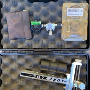 SURE LOC MIRINO SUPREME 400 SILVER LH + BOOSTER BLACK EAGLE SCOPE