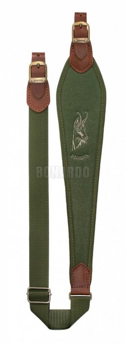 RISERVA R2312 Tracolla CARABINA Cordura GREEN CAMOSCIO