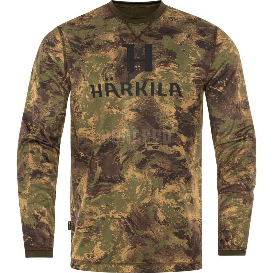 HARKILA T-SHIRT L/S DEER STALKER CAMO
