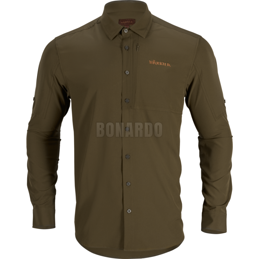 HARKILA CAMICIA TRAIL GREEN
