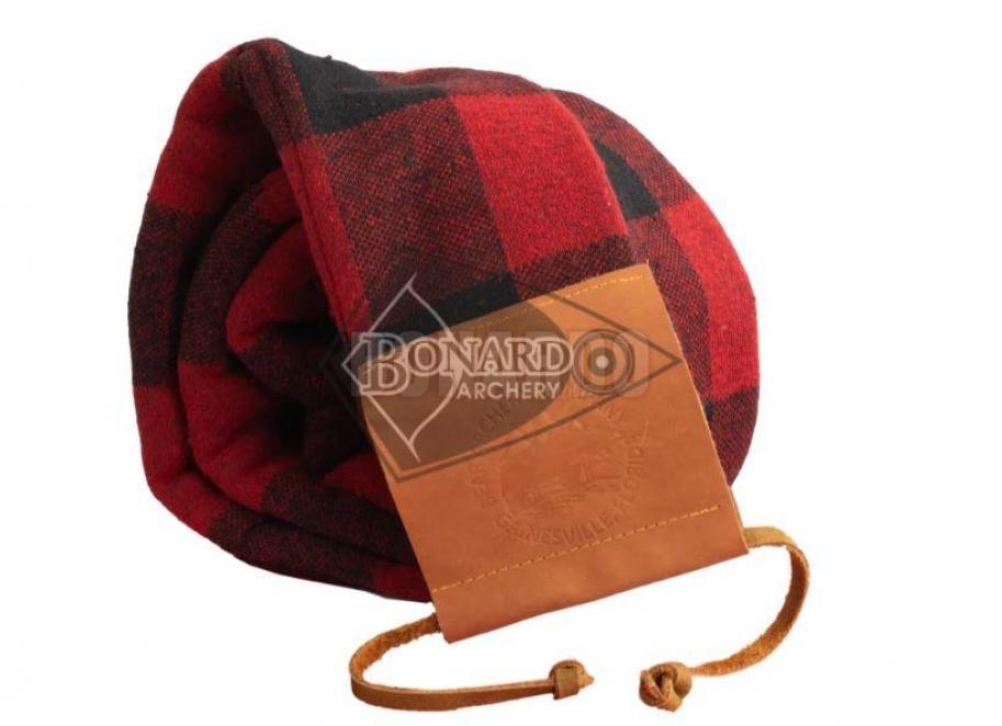 BEAR CUSTODIA ARCO IN FLANELLA BLACK/RED