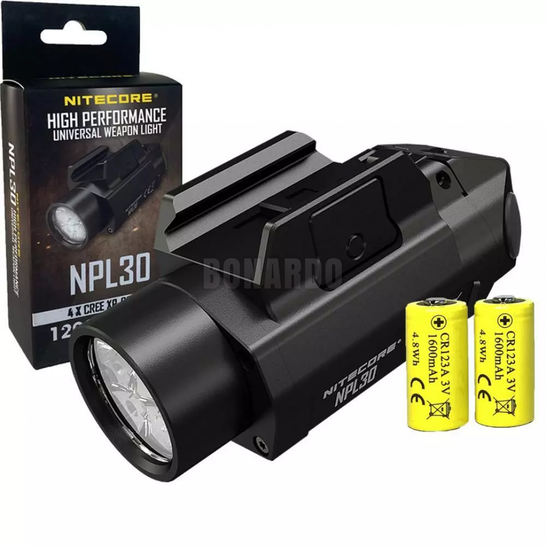 NITECORE TORCIA PER ARMI  NPL30 1200 LUMENS