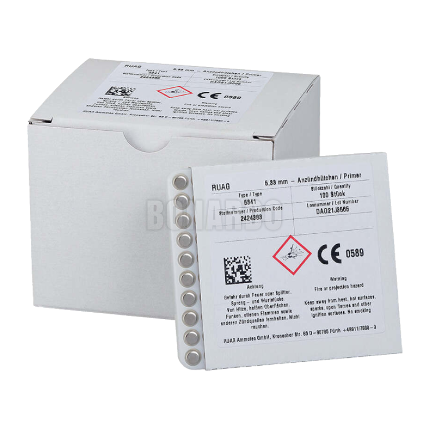 RWS INNESCHI ANVIL 5341 LARGE RIFLE CONF 100pz