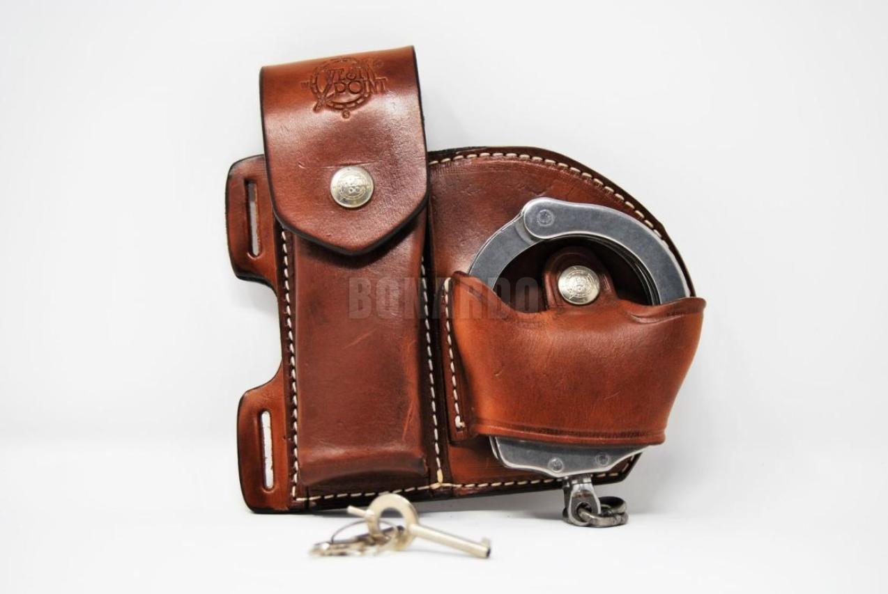 RADAR PORTA CARICATORE E MANETTE ASCELLARE CUOIO