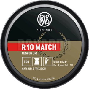 RWS PALLINI R10 MATCH CAL 4.5MM 0.53G