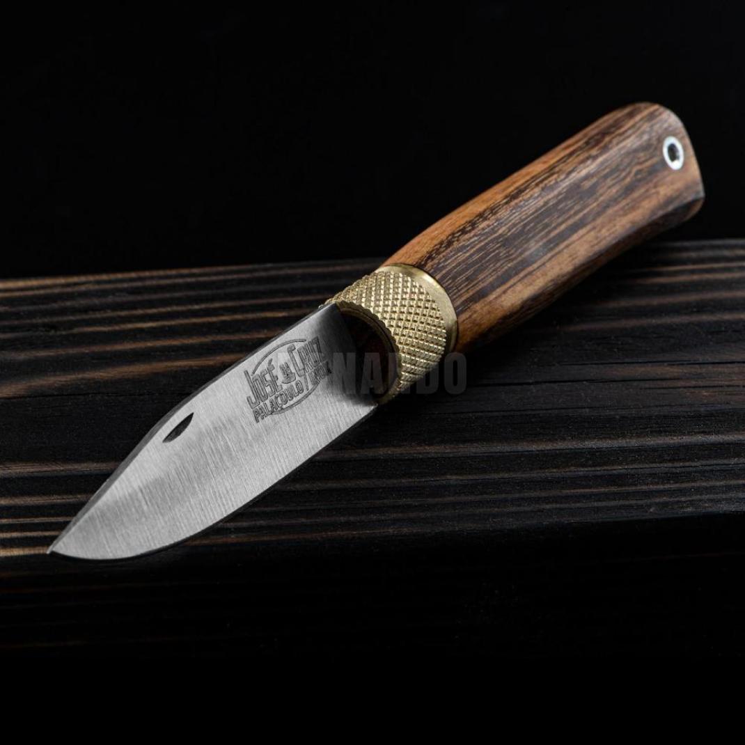 JOSE' DA CRUZ COLTELLO MERENDEIRA INOX TIGER WOOD 80mm