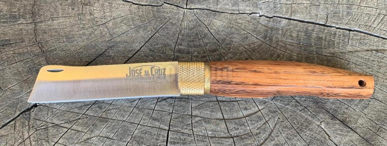 JOSE' DA CRUZ COLTELLO PLANALTO SEM PONTA TIGER WOOD 85MM