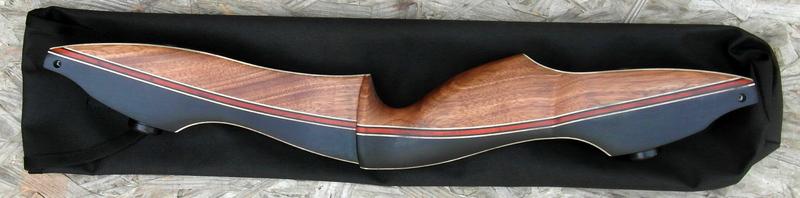 WHITE FEATHER RISER ILF LARK CARBON/MICARTA/WOOD