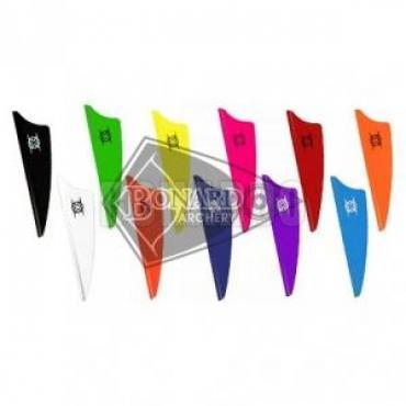 BOHNING ALETTE IN PLASTICA X-VANES SHIELD 3.5" CONFEZIONE 100 PEZZI