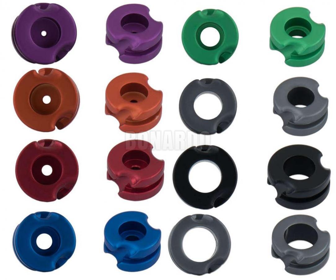 AVALON PEEP SIGHT ALU TRUPEEP COLORED 7/32" MEGA  BLACK