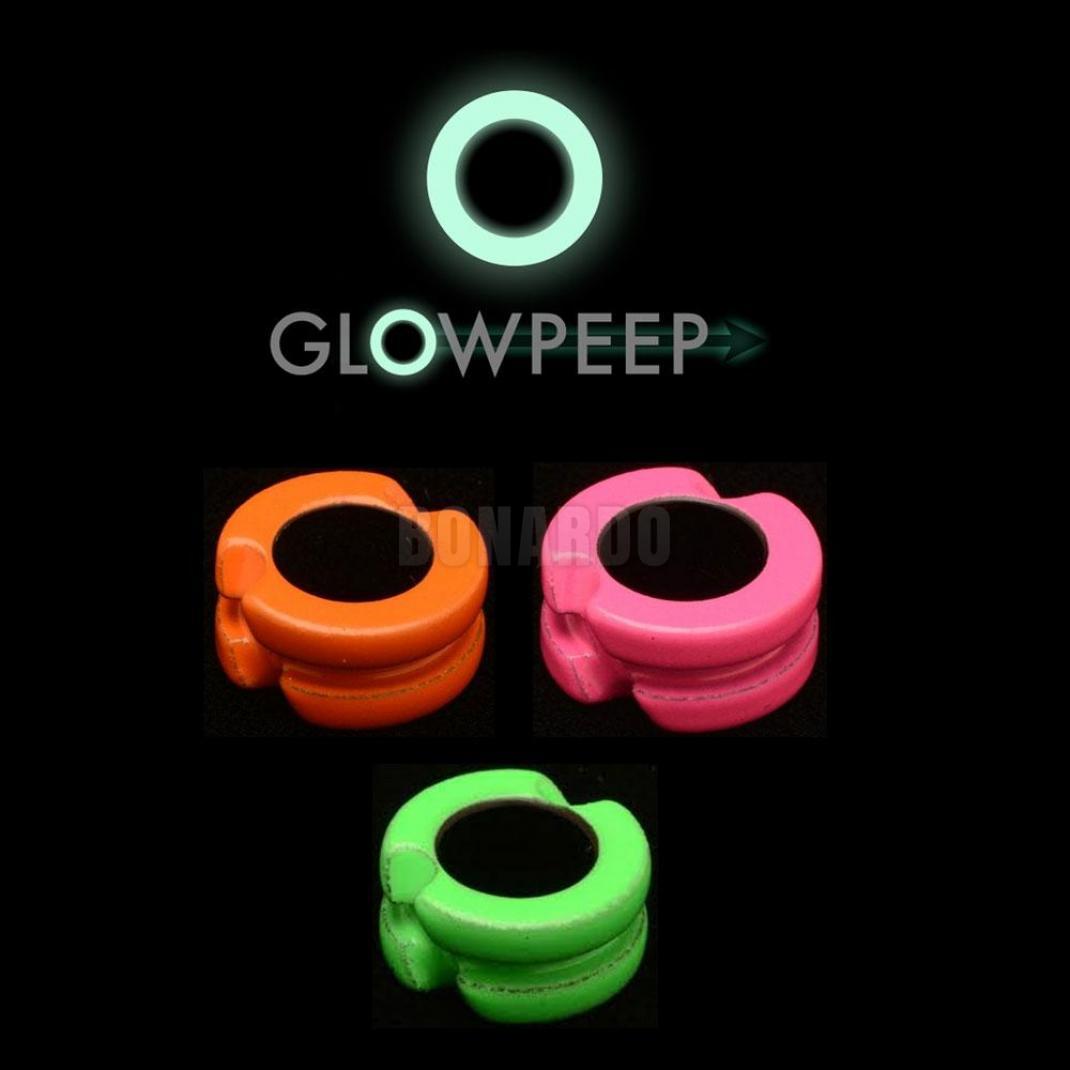 GLOWPEEP VISETTE LUMINOSA 3/16" GREEN (copia)