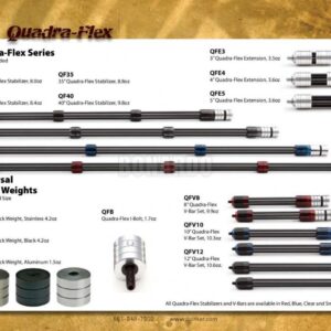 DOINKER QUADRAFLEX EXTENDER PROLUNGHINO 4" SILVER