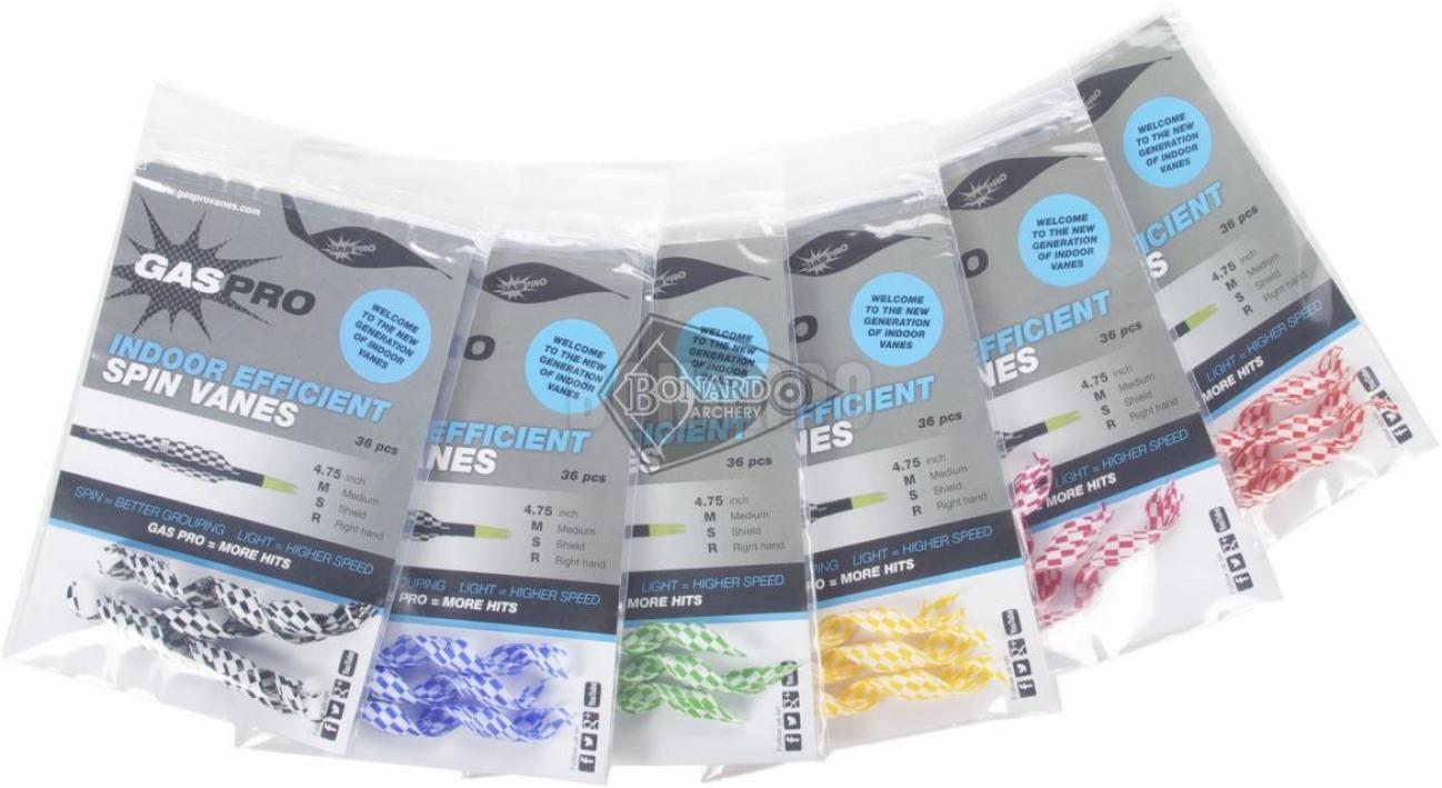 GAS PRO ALETTE INDOOR 4.75" SHIELD CONFEZIONE 36 PEZZI