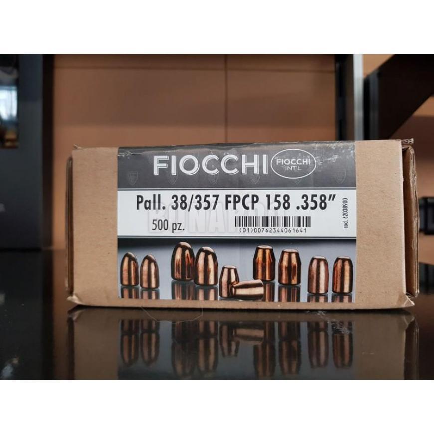 FIOCCHI PALLA RAMATA CAL. 38/357 FPCP 158GRS CONF.500