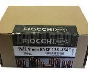FIOCCHI PALLA RAMATA CAL. 9 RNCP 123GRS CONF.500
