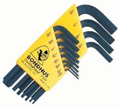 BONDHUS CHIAVIA A BRUGOLA HEX 12236