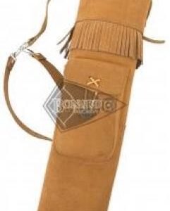 DSC FARETRA DA SCHIENA PELLE FRANGE