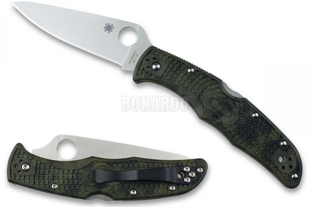 SPYDERCO ENDURA ZOME COLTELLO GREEN