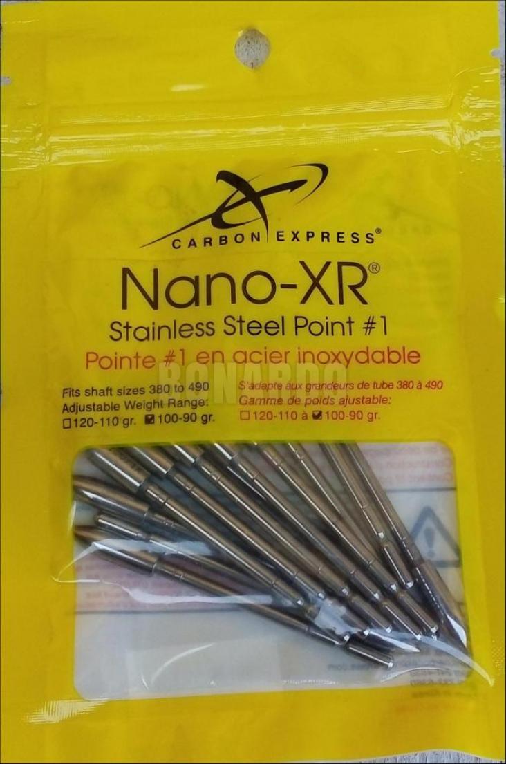 CARBON EXPRESS PUNTA NANO-XR #1 380-490 120-110 GR.CONFEZIONE 12 PEZZI
