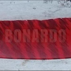 GATEWAY PENNE NATURALI 10" FULL LEINGHT BARRATE RED/BLACK