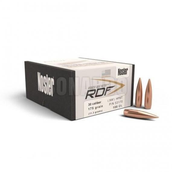 NOSLER PALLA 308" RDF175 GRS  HPBT CONF. 100