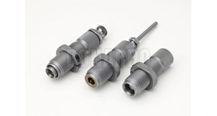 HORNADY DIE SET-3 CUSTOM GRADE  9mm LUGER /9X21