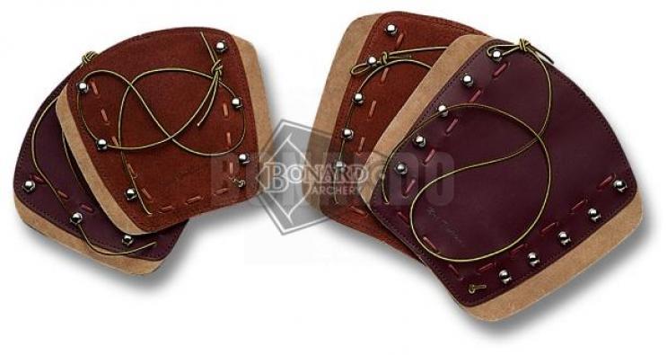 NEET T-AGL-5 PARABRACCIO TRADIZIONALE IN PELLE BURGUNDY