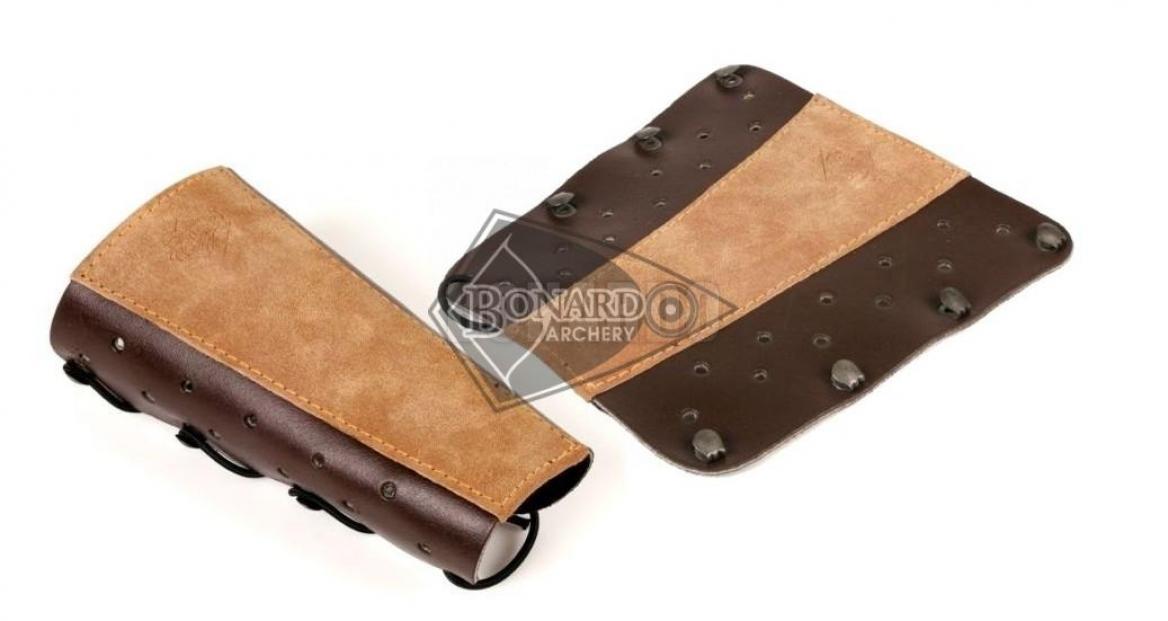 BIG TRADITION PARABRACCIO IN PELLE  "V"