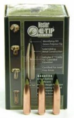 NOSLER PALLA 284" 7MM 150GRS E-TIP 59426