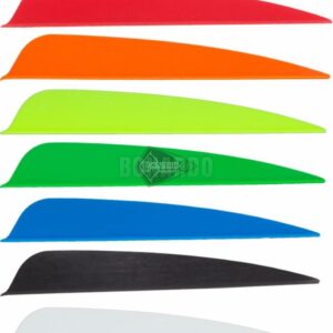 FLEX FLETCH FFP 416  ALETTA IN GOMMA PARABOLICA FLUO GREEN