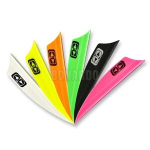 EASTON TITE FLIGHT SCUDO 2" YELLOW CONFEZIONE 100 PEZZI