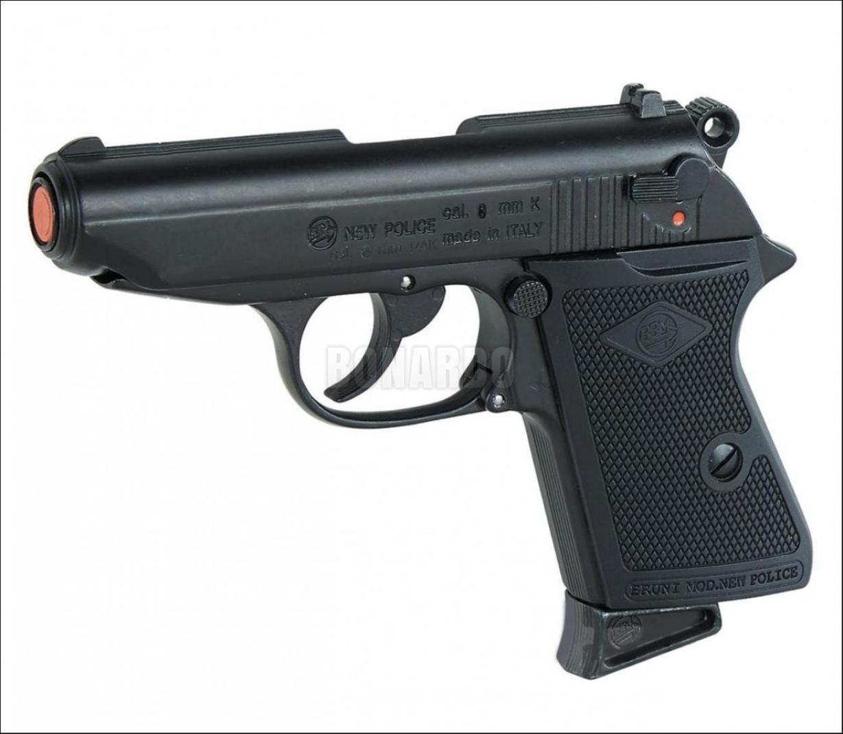 BRUNI PISTOLA SALVE MOD. NEW POLICE CAL 9mm