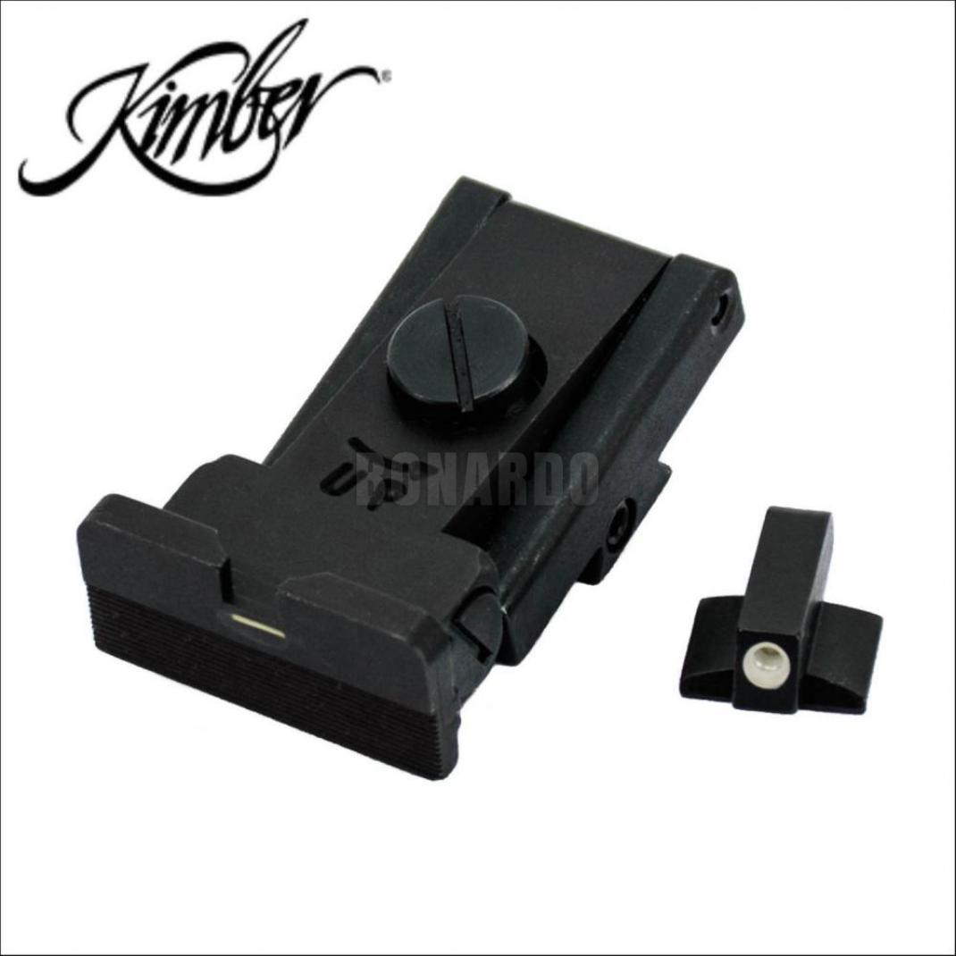 KIMBER SET MIRE NOTTURNE AL  TRIZIO REGOLABILI