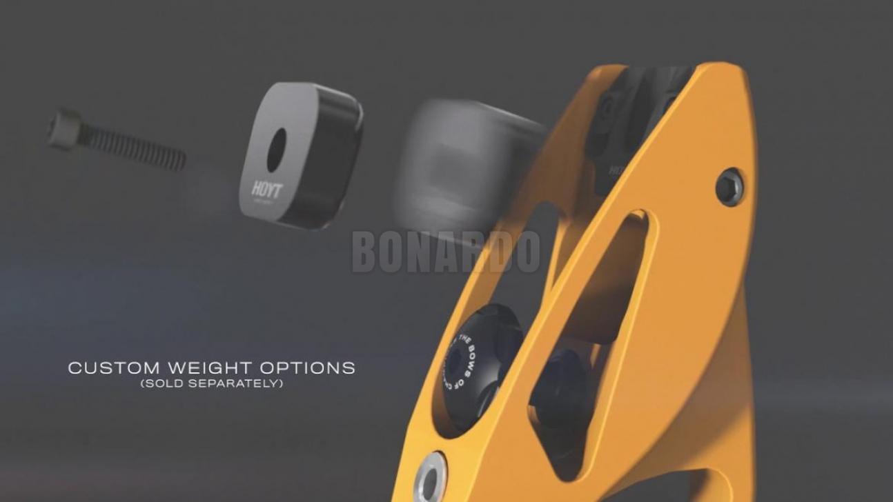 HOYT PESO RISER POCKET ACCIAIO XCEED 84gr