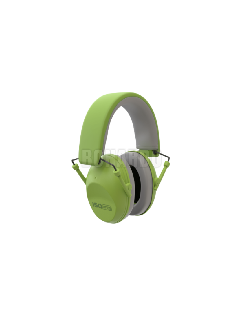 ISOTUNES CUFFIA JUNIOR DEFENDER GREEN