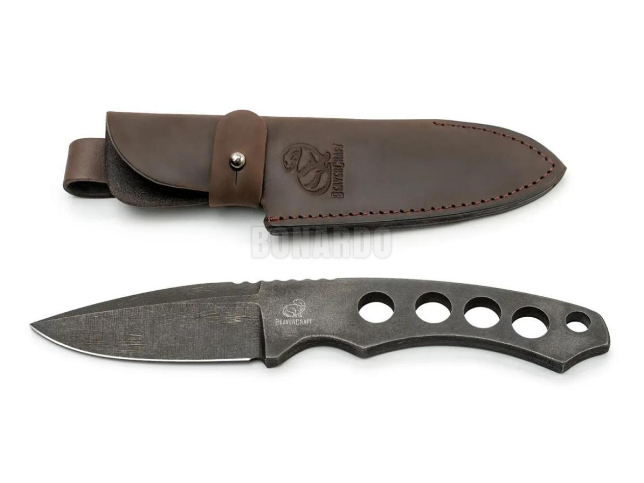 BEAVERCRAFT SNK2 COLTELLO SKELTON BLACK