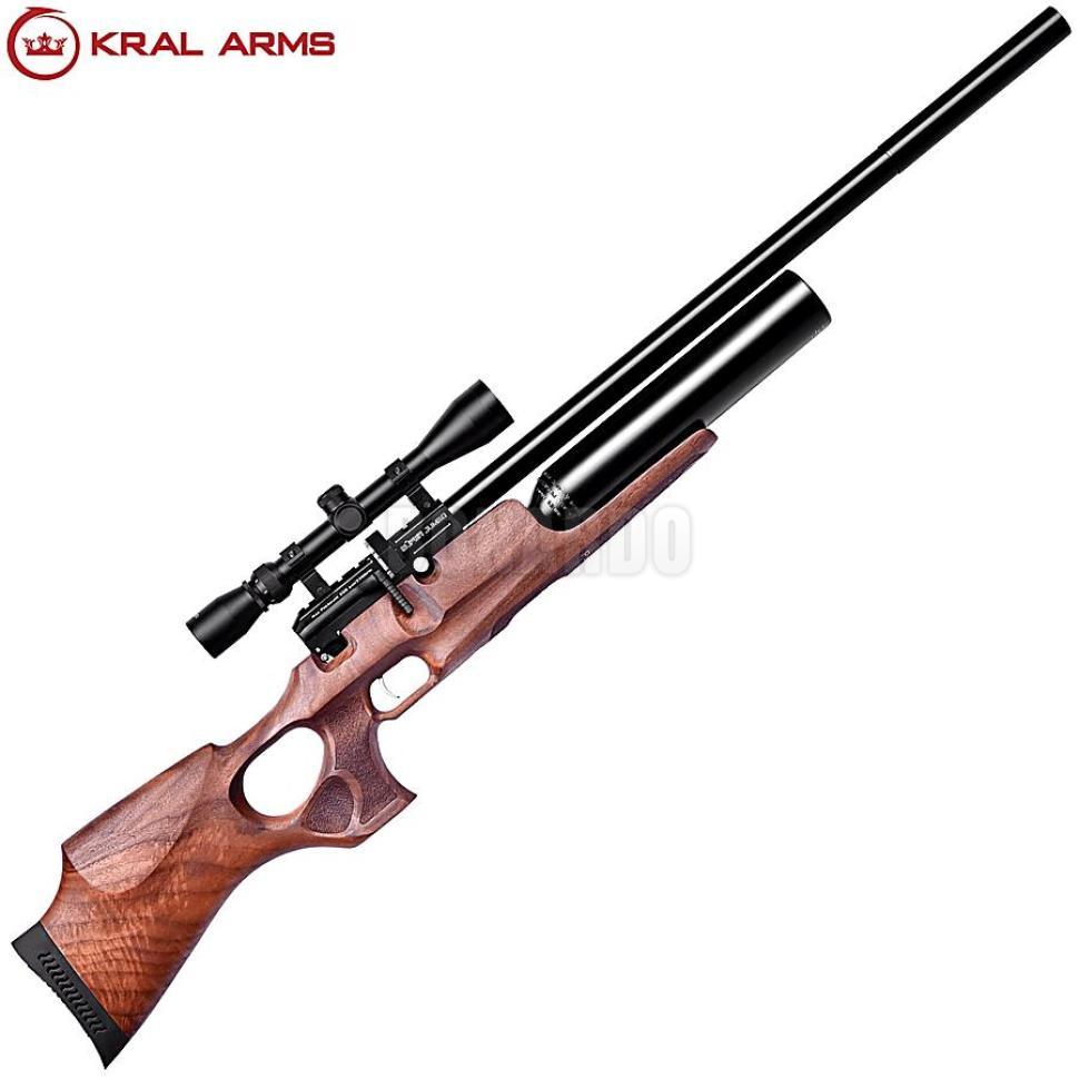 KRAL ARMS CARABINA JUMBO DAZZLE WALNUT CAL 5,5MM